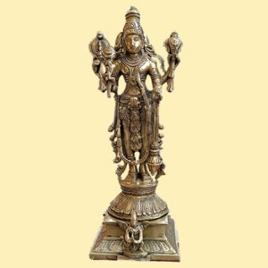 Brass-MahaVishnu-Statue