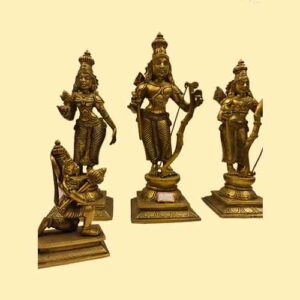 Brass-Ram-LakshmanSita